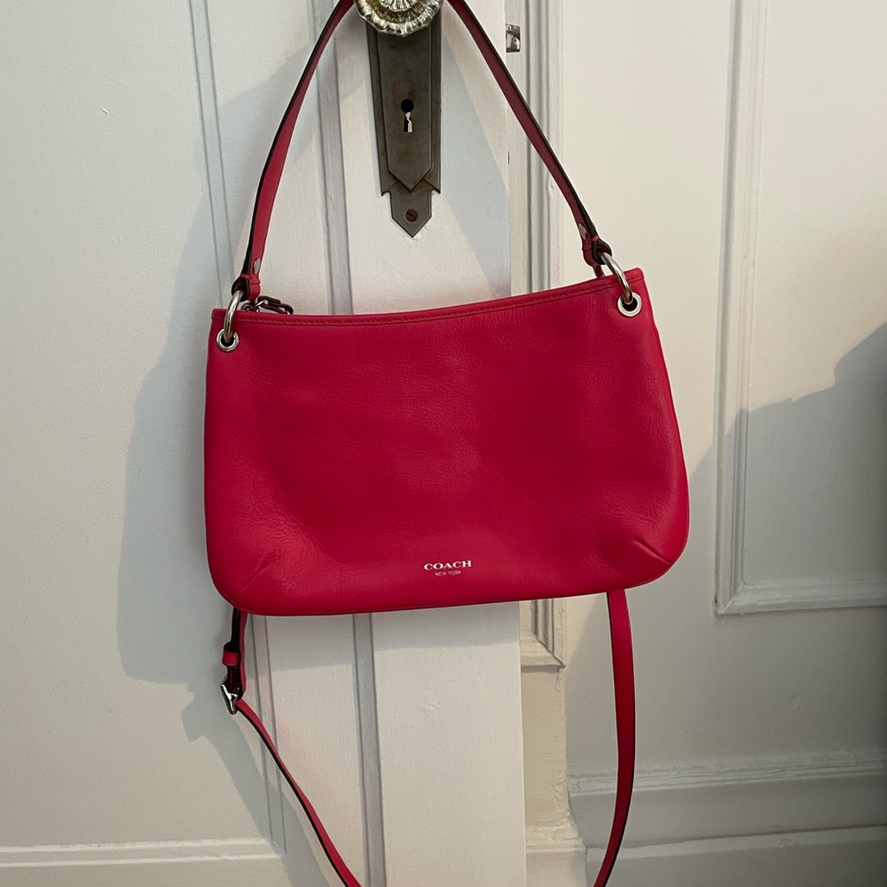 Coach Vibrant Pink Shoulder Bag